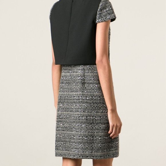 Tory Burch Deandra Boucle Knit Tweed Dress - Picture 2 of 6